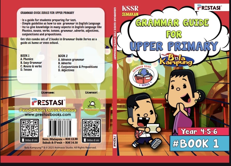 Grammar Guide For Upper Primary Book 1